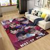 Kpop Singer Stray Kids Area Rug Large,Carpet Rug for Living Room Bedroom Sofa Doormat Decoration,  Kids Play Non-slip Floor Mat