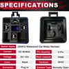 MKBKLLJY 4 Pin 80/60AMP DC Waterproof Relay with Harness Kit JD2912 Auto Relay