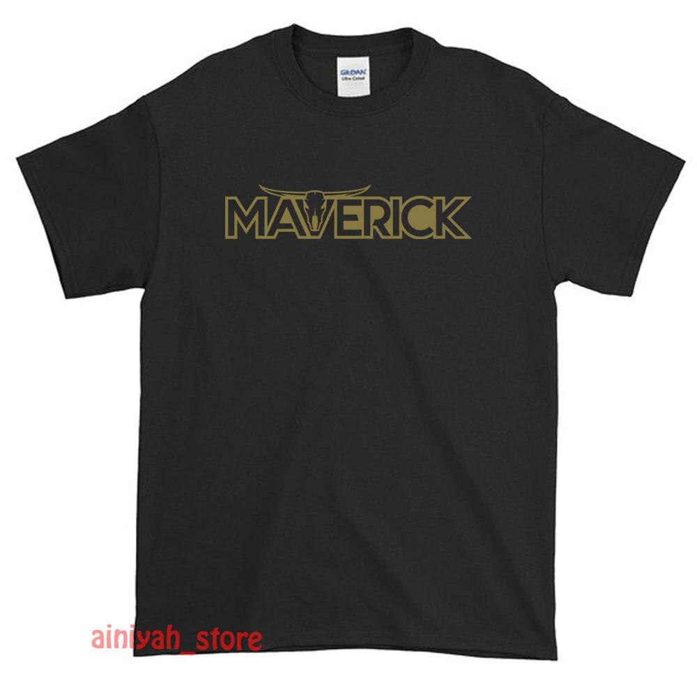 

New Maverick Logo Men s Funny T shirt USA Size S-XXL 4XL