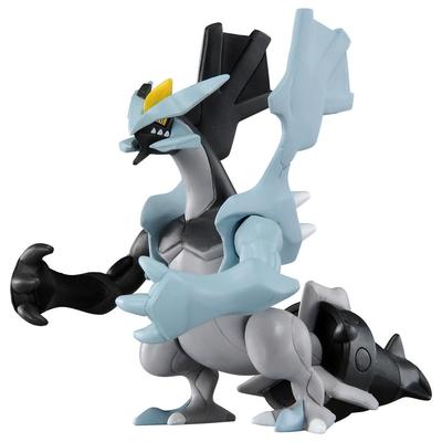 Takara Tomy Moncolle Čierna figúrka Vek 4 a Spĺňa Bezpečnosť hračiek Značka ST TAKARA TOMY „Pokémon ML-11 Kyurem“ Hračka Pokémon, Hore, Normy, Certifikované,