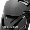 Motorcycle Knee Elbow Set 4-Piece Set - Heavy Duty Impact Protection Adjustable Straps CE Certified Universal Fit for Riders