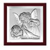 Silver Picture Angel Baptism Souvenir With Engraving 6430Wm 10 X 10