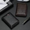 Portable Super Slim Soft Wallet Pu Leather Mini Credit Card Wallet Purse Card Holders Men Wallet Thin Small Short Wallets