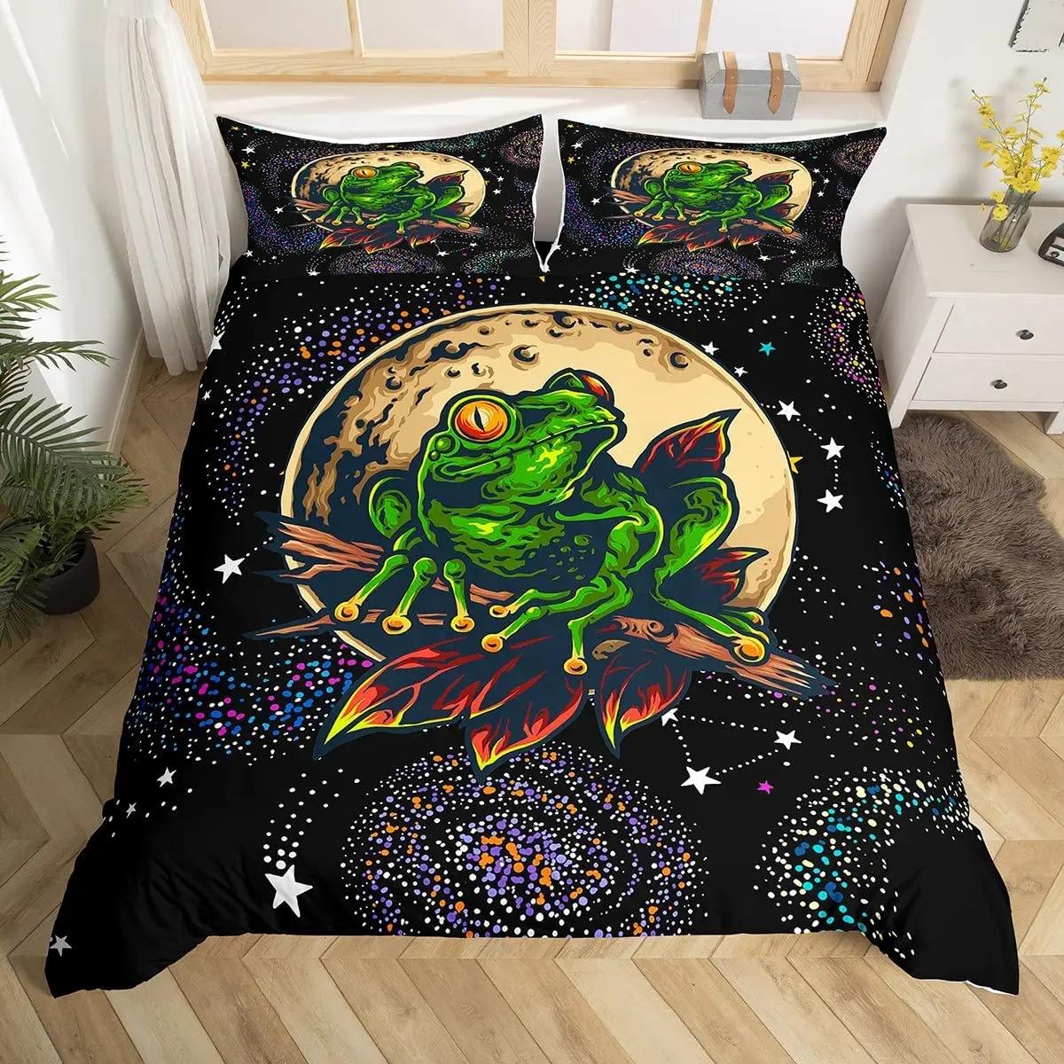 Комплект постельного белья с изображением мотоцикла 3D Queen Bedding Duvet Cover — фото 6