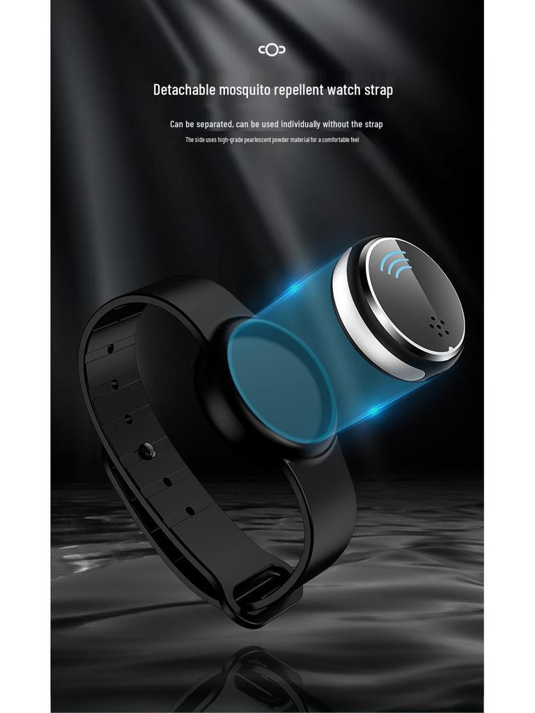Ultrasonic Mosquito Repellent Bracelet & Watch for Kids and Adults
