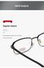 Y22509 Ultra-Light HD Metal Reading Glasses with Anti-Blue Light for Men and Women, Ideal for Middle-Aged and Elderly Eye Protection.