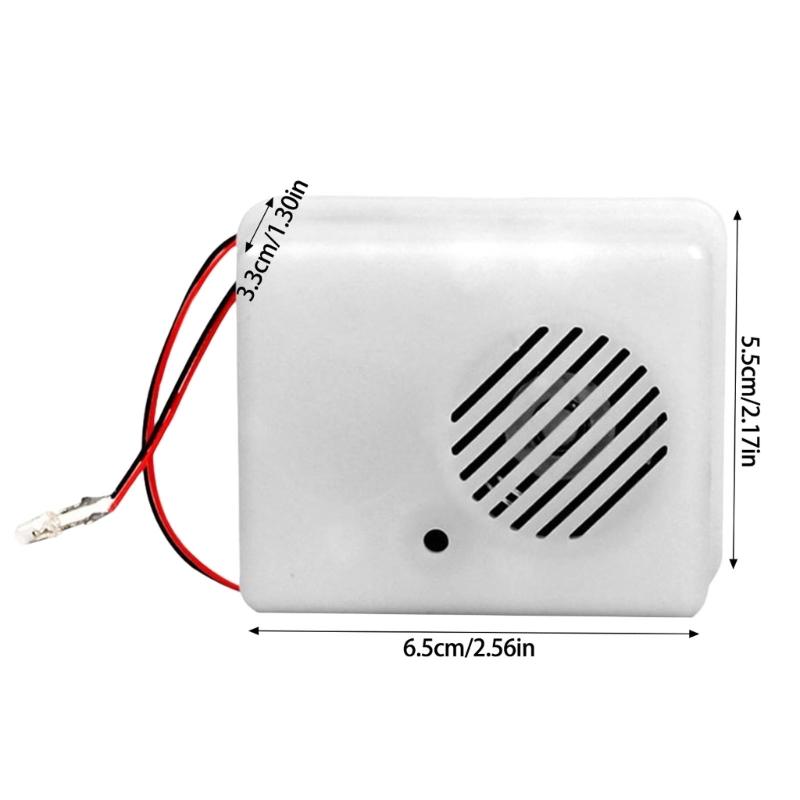 Voice Activated Voice Control Scream Speakers for Haunting House and Halloween Festivities Frightening Party Decoration