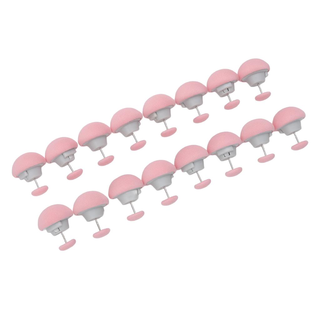 16 STÜCKE Bettdeckenbezug Befestigungsclip Pilzförmige Stoffnadel Kunststoff Quilt Fixator für Zuhause Kissen
