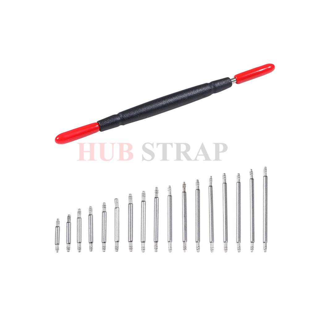 360pcs/set Dia 1.5mm/1.8mm Spring Bars Strainless Steel Length 8mm- 25mm Watchband Metal Link Pin Watch Strap Repair Tools Pin