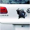 Creative Skull Personalized Car Stickers Halloween Car Decor Self-adhesive Car Stickers Motorcycle Car Skull Graffiti Stickers