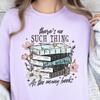 There Is No Such Thing As Too Many Book Shirt, Book Lover Comfort Color Shirt, Book Addict T-Shirt, Librarian Shirt, Bookworm T-Shirt