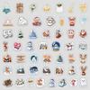 50 New Christmas Series Graffiti Stickers, Water Cup Waterproof Decorative Stickers, Cute Festival Stickers