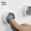 Creative Round Adhesive Towel Hook - Strong, Punch-Free, Traceless Wall Hanger for Kitchen or Dormitory