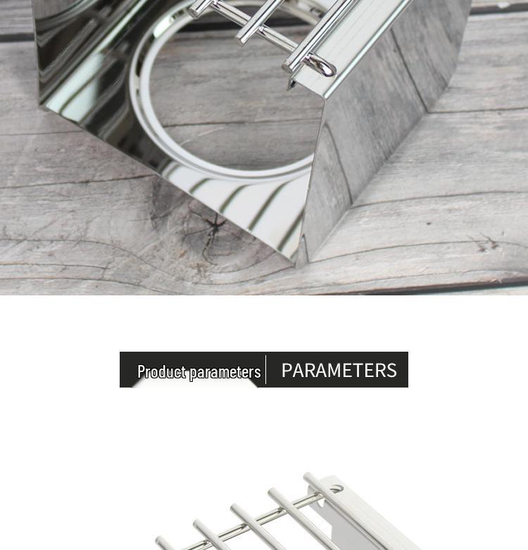 Stainless Steel Multi-Purpose Stove Rack for Moka Pots, Teapots, and Camping Stoves