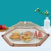 Food Cover Umbrella Table Dishes Mesh Cover Foldable Breathable Anti-Fly Food Net Tent