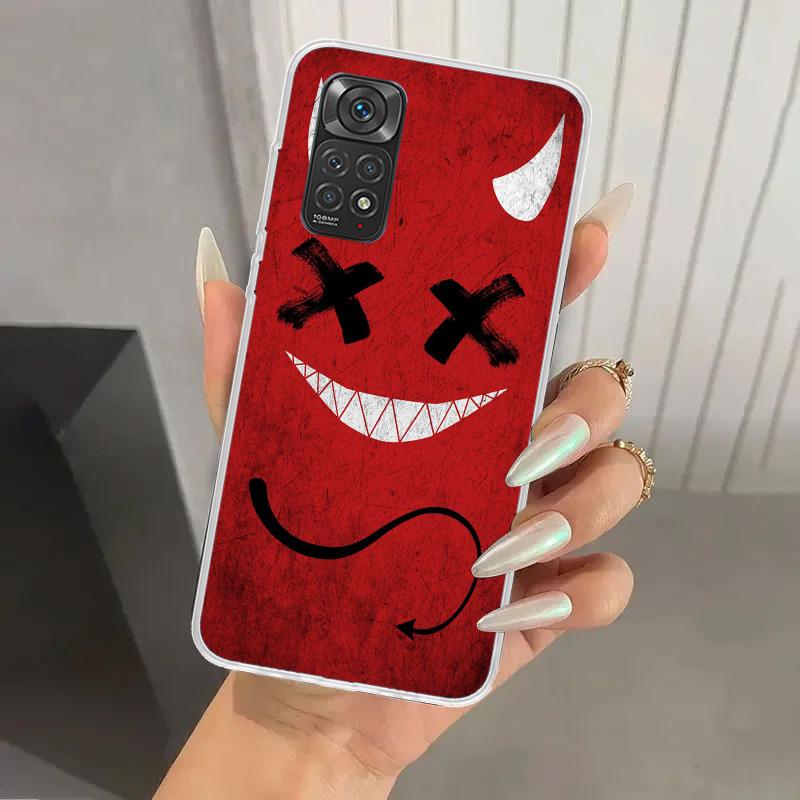 Devil Bad Boy Anime Phone Case for Xiaomi Redmi Note 15 14 14S 13 12S 12 Pro 11S 11 Plus 11T 11E 10S Soft Funda Print Shell Redm