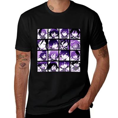 Kokichi Unisexga Kollektion (Färgad) T-shirt Vardaglig Daglig Grafisk T-shirt