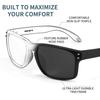 [FEISEDY] Sports Sunglasses for Men, Polarized, Large, Popular, Wellington Frame, 100% UV Protection, Fishing, Driving, Sunglasses, Mirror Lens B2234
