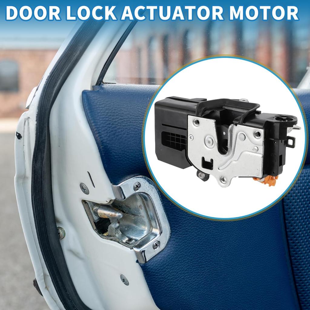 Front Left Driver Side Power Door Lock Actuator Motor No.25843196/15900164/15817041 Door Latch Actuator Assembly for Cadillac SRX 2004-2006 for