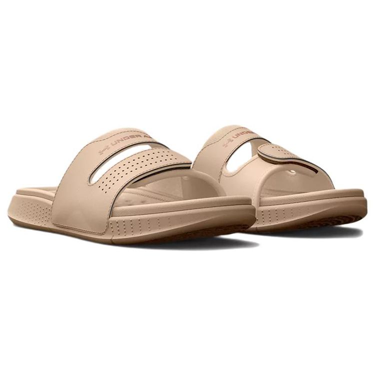 Under Armour Women's UA Ansa Studio Slide Peach Ice Slides 3025045-800
