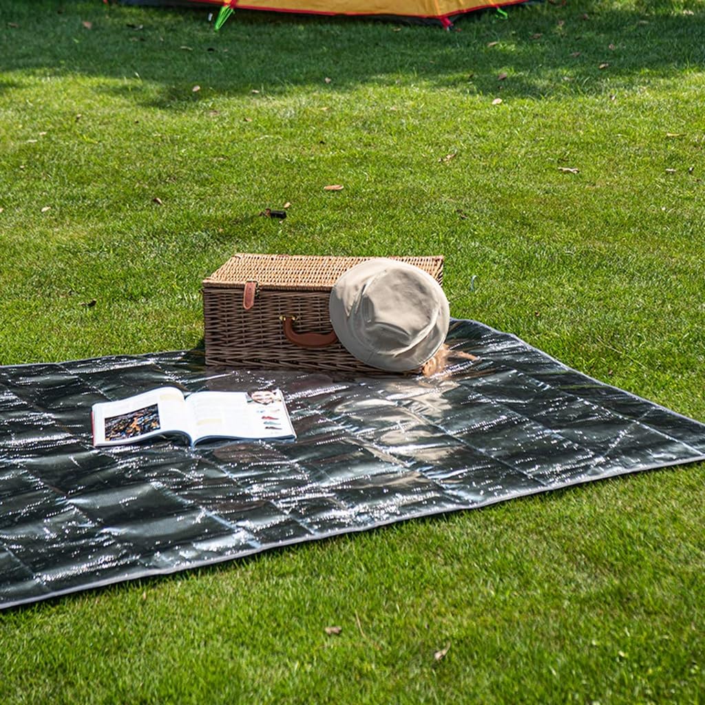 Naturehike Multifunctional Aluminum PE Membrane Moisture Proof Mat Outdoor Equipment Moisture Proof for Camping Ultra Lightweight Waterproof Disaster