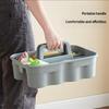 Contemporary Home Storage Container Slip Resistant Bottom and Sectional Dividers for Craft Materials