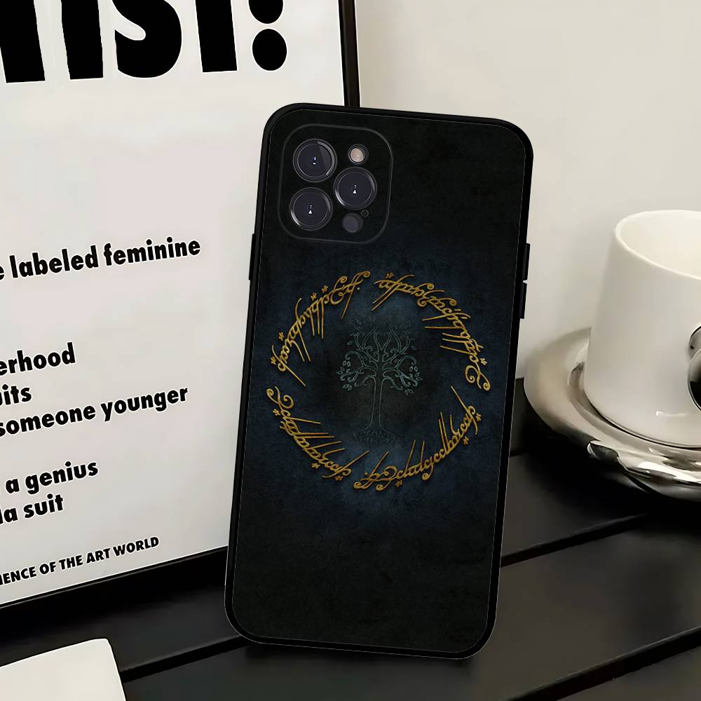 

Movie The L-Lord Of The R-Rings Phone Case For IPhone 17 Air 16 15 14 Plus 13 12 Mini 11 Pro Max Black Cover iPhone 15
