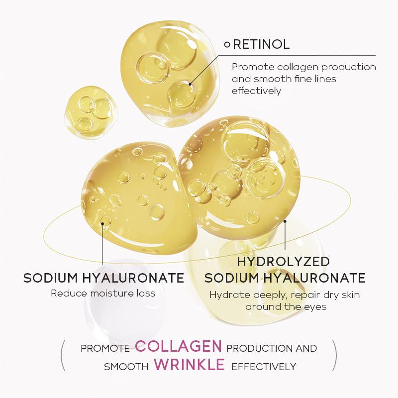 Take care of the skin around the eyes hydrating and moisturising skincare manufacturer QUIYUM Retinol Eye Cream