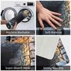 3D Visual Illusion Deep Pit Trap Front Floor Door Entrance Mat Indoor  Kitchen Bath Doormat Bedroom Carpet Rug
