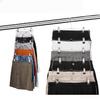 Skirt Hanges Space Saving, Pants Hangers with Clips 6 Tier,Closet Organizers and Storager,Clothes Hanger Space Saver