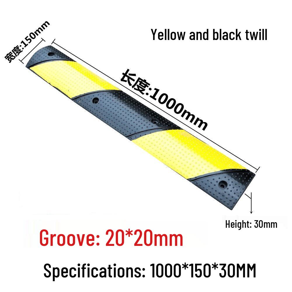 Electric Car Rubber Speed Reducer Hump