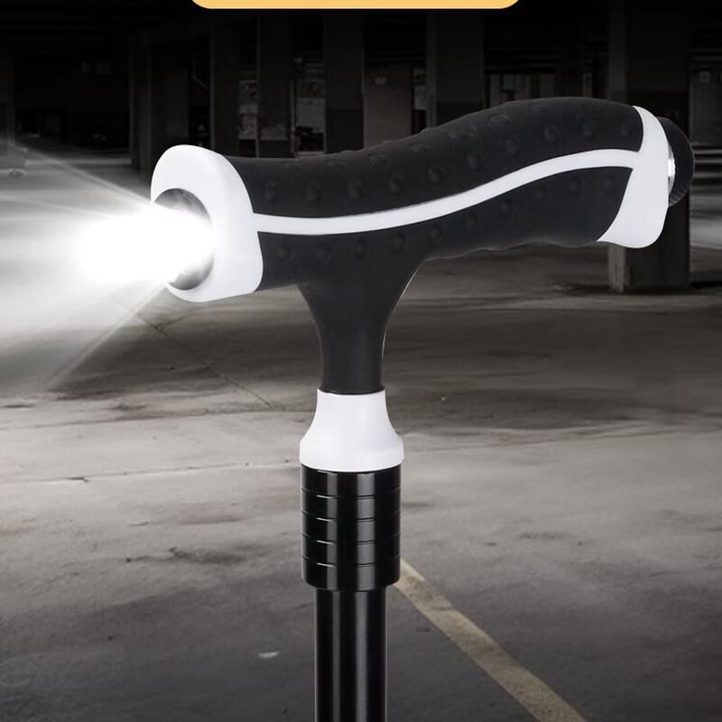 Lighting Trekking Pole with Folding Seat
