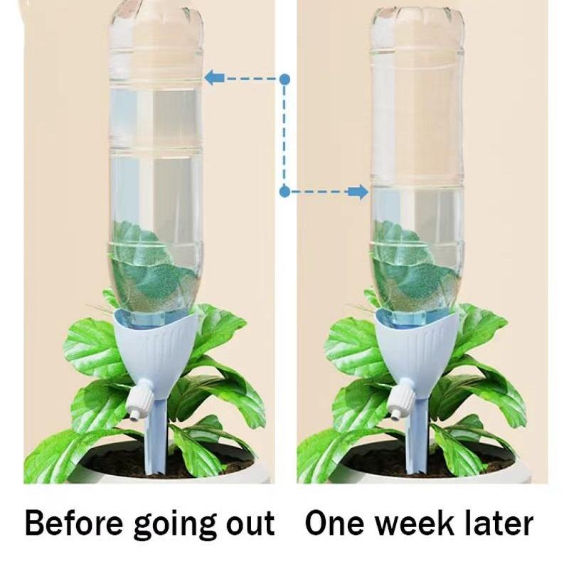 Adjustable Watering Irrigation Device Water Seepage Device Timed Automatic Watering Drip Irrigation Flower Pot Lazy God Device