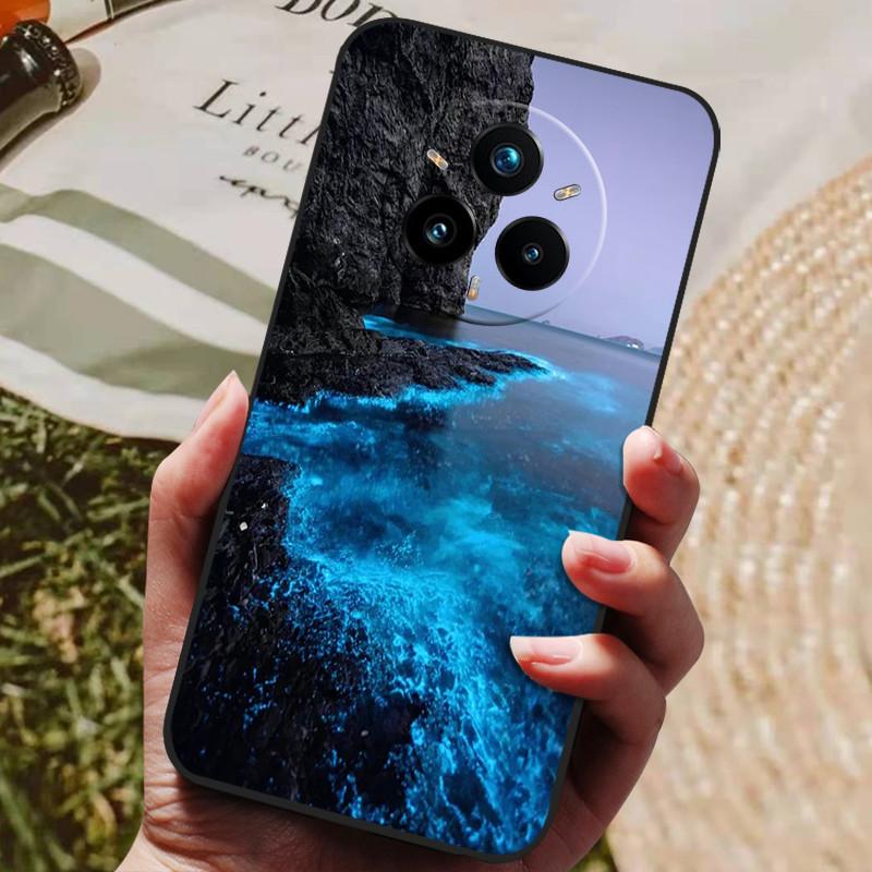 Realme 14 Pro Plus Kılıfı Yumuşak TPU Silikon Arka Kapak Realme 14 Pro + Telefon Kılıfları Realme 14x 5G Global Sevimli Karikatür Kılıf