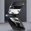 For Samsung Galaxy Z Flip 3 4 5 Hard Black Folding PC Phone Case Blue Red JDM Sport Car Luxury For Samsung Z Flip3 Back Cover