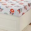 Queen Size Flat Bedsheet with 2 Pillow Cases | 180 TC | 100% Cotton | Washing Machine Washable | 90 x 100 Inches | Floral Design