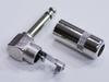 Mono Phone Plug, Switchcraft #226 Type, Angled, L-Shaped, for DIY Shielded Cables, Patch Cables, and More (Sold Individually, Standard Item)