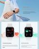 ZL54CJ Bluetooth Smartwatch: Heart Rate/Blood Pressure Monitor, Blood Oxygen, Music, Messaging, Multi-Sport Functions.