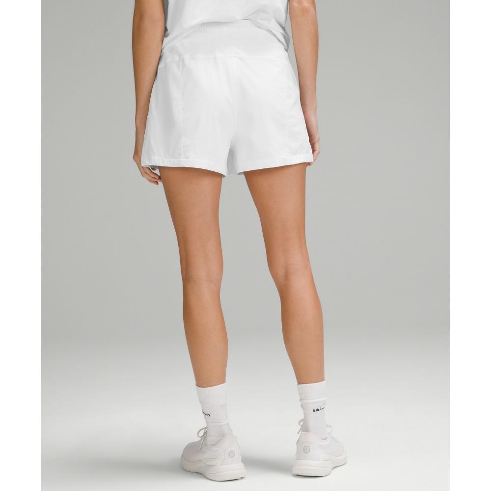 Lululemon Dance Studio High Rise Short 3.5  White