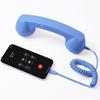In-Stock Retro Style Girlish Phone Handset with Adjustable Volume and Microphone for Students
