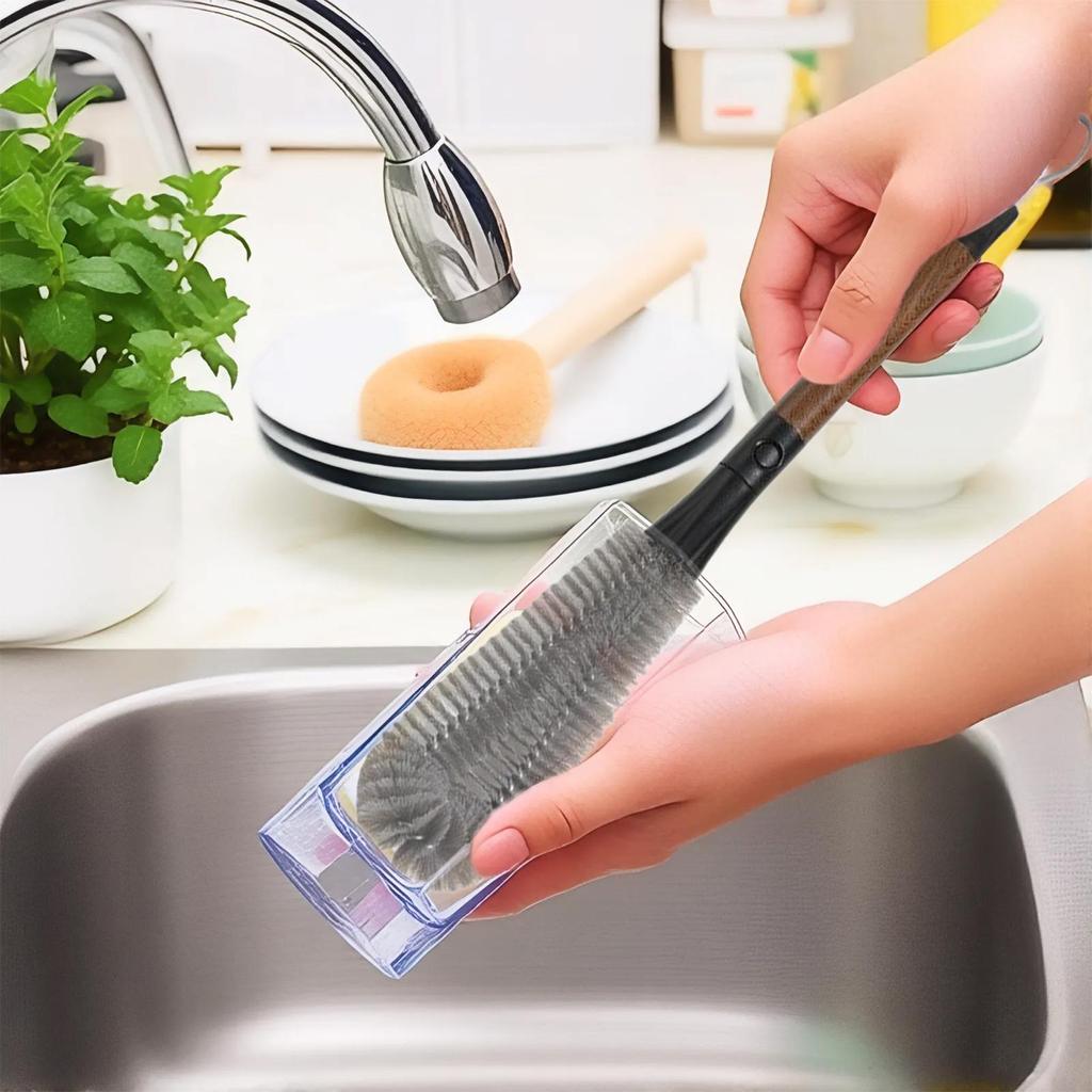 Water Bottle Brush Cleaning Brush for Water Bottles Drinkware Tight Spaces Scrubber Tool for Apartment Dorm Home Travel Camping