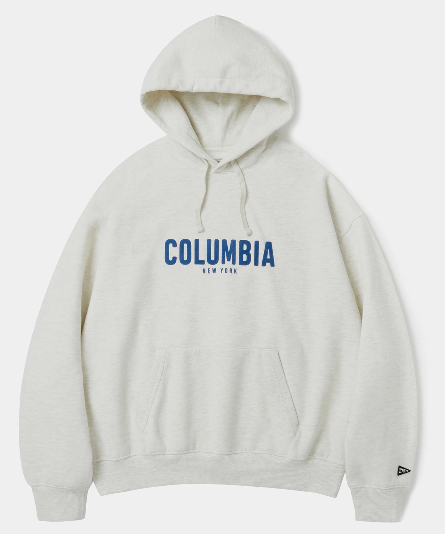 Худи с надписью Columbia University Cu, с начесом, цвет овсяный Uot/Xl