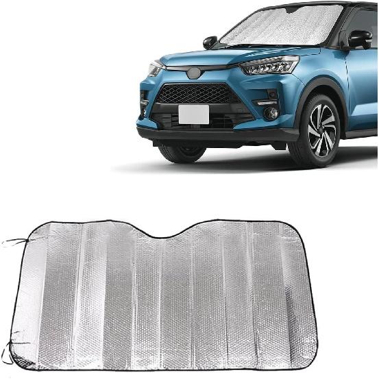 1 PC Car Front Windshield Sunshade, 55.11  x 27.55  Thickened Foldable for Easy Storage Insulated Reflective Foam Sunshade, Summer Essentials 1 PC #55.11  x 27.55  серебряный