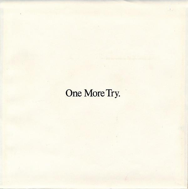 

7inch Record GEORGE MICHAEL One More Try 3807773 Columbia 1988 US Dance Electronica Used