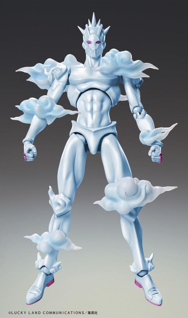 Medicos Entertainment Super Action Statue Bizarre Adventure Teil Stone Ungefähr 165mm PVC ABS POM Bemalte Bewegliche Figur "JoJo's 6 Ocean" "W.R."