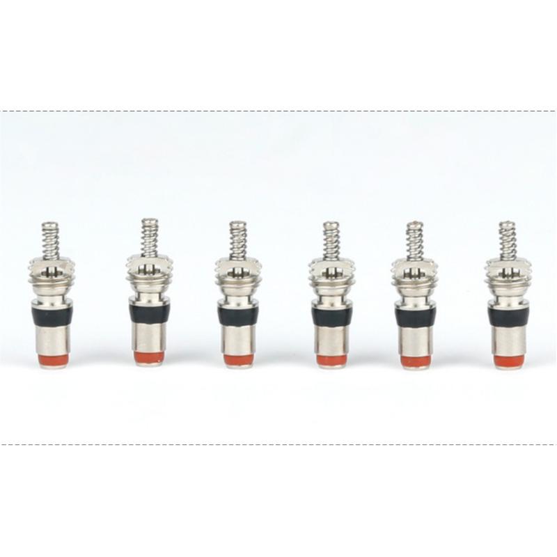 5V1 Threaded AV Schrader Valve Core Flat Bottom 10/20Pcs Bicycle Scooter Bike Replacement + Tool