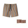 Burberry Striped Check Print Swim Shorts 80843201