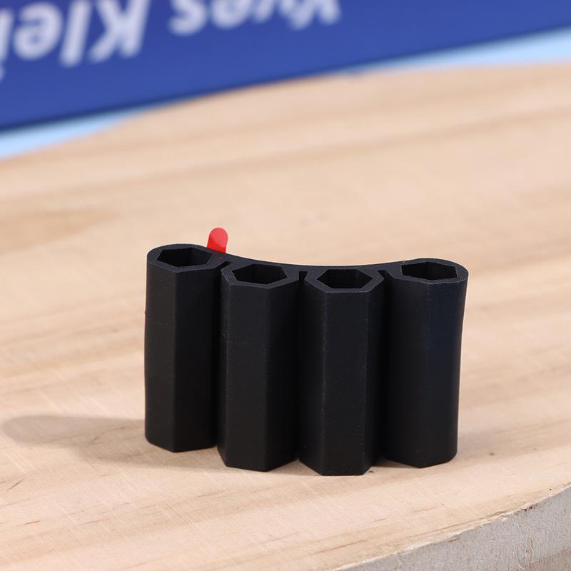 4-Hole Drill Add-On Quick Change Bits Holders Mount Attachment Driver Bits Side Holder Of Power Drill Or Driver For Most Drills