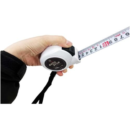 SK11 Auto-Stop Conveyor Design Tape Measure, JIS Class 1, 25mm Wide x 7.5m Long, SDM-2575AS