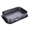1PC Cake Pan Cake Tin Bread Maker Pan Baking Trays Parts Cheesecake Tin Rectangular 39.5x28x8cm Removable Bottom Pans Pallet
